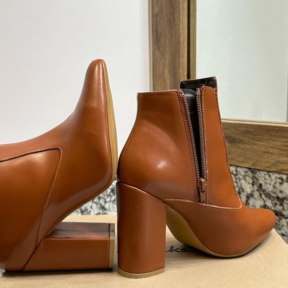 Chunky Heel Booties - Picture 2 of 14